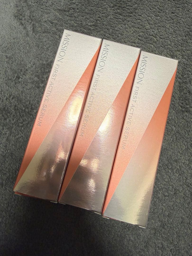 MISSION ファーストアクティブセラム　導入美容液 50ml 3本セット