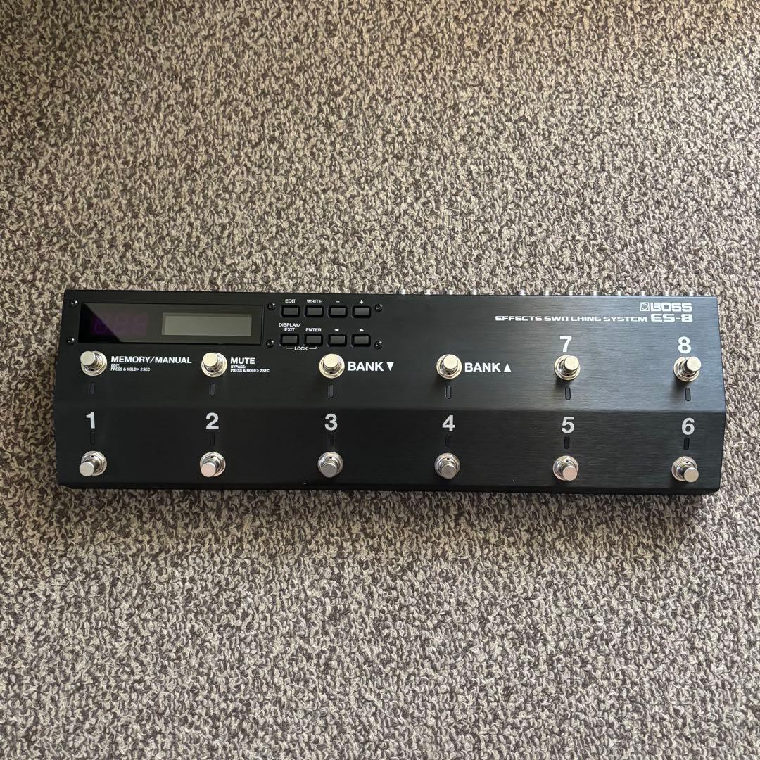 生産完了品　BOSS ES-8 プログラマブルスイッチャー