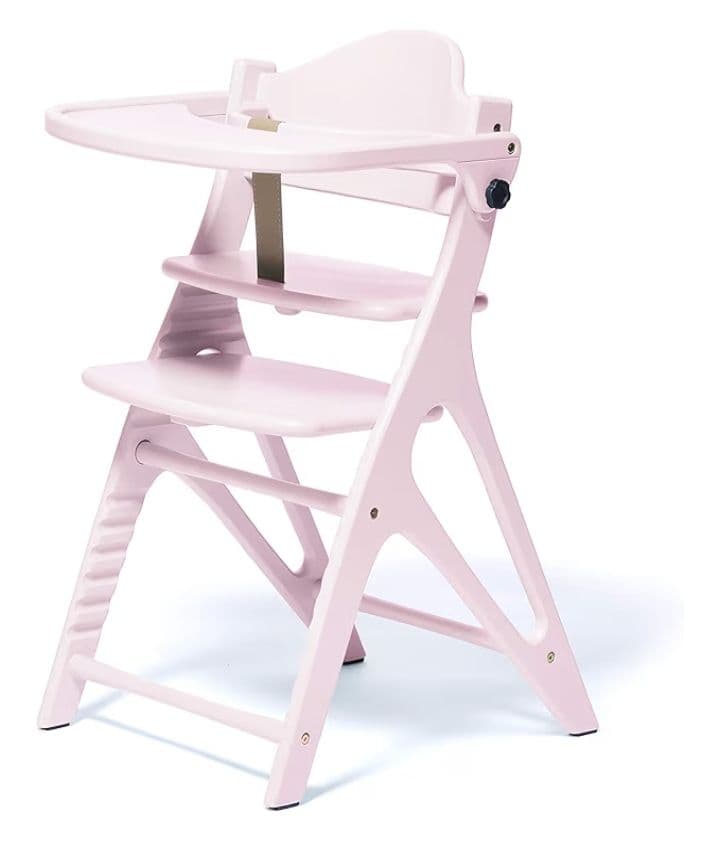 【希少色】ヤマトヤ　アッフルチェア　テーブル　ガード付　ミルキーピンク