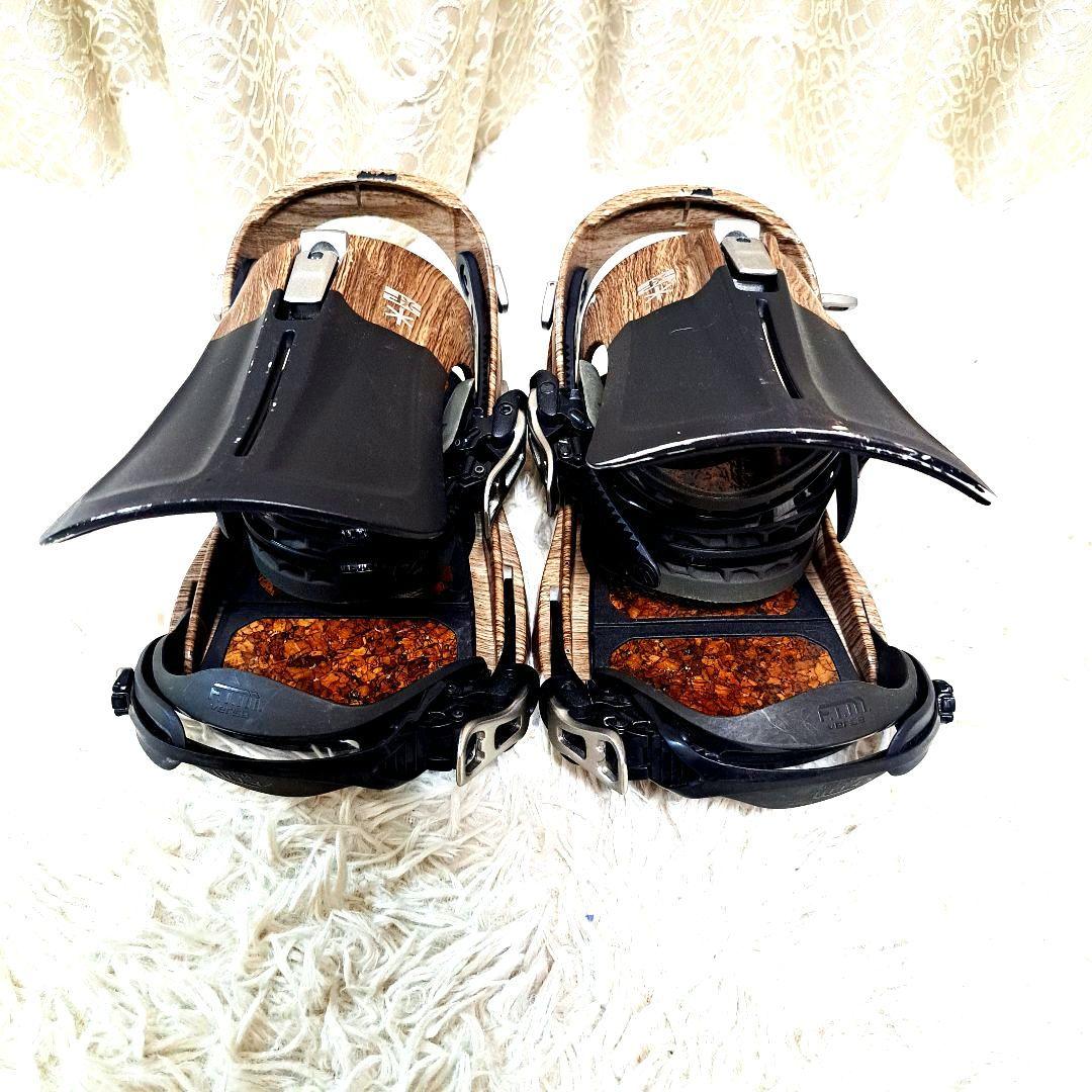 FLUX ビンディング Mサイズ 木目調 [美品] 限定カラー - メルカリ