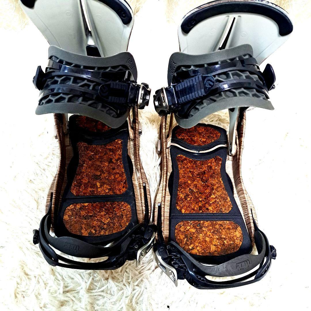 FLUX ビンディング Mサイズ 木目調 [美品] 限定カラー - メルカリ