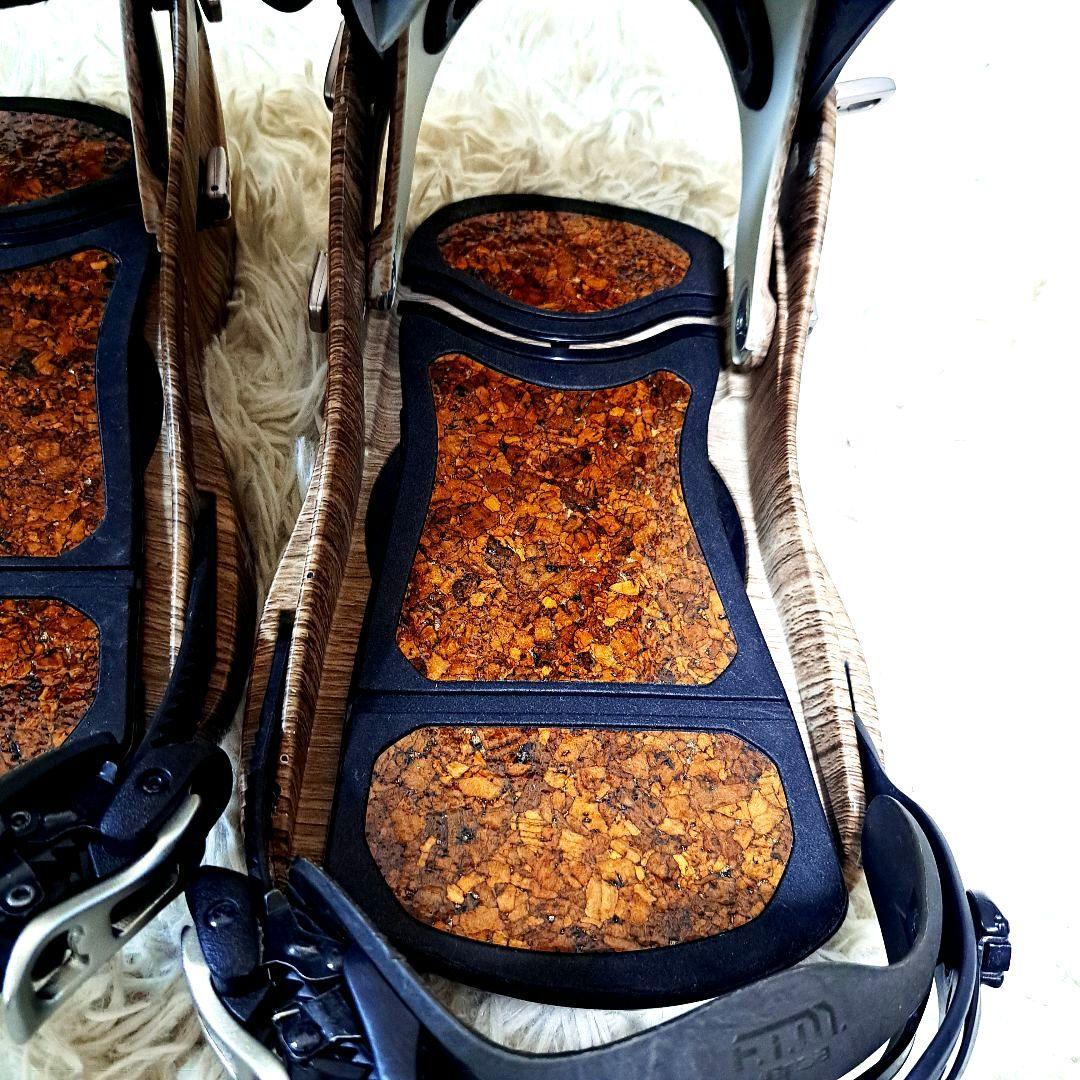 FLUX ビンディング Mサイズ 木目調 [美品] 限定カラー - メルカリ