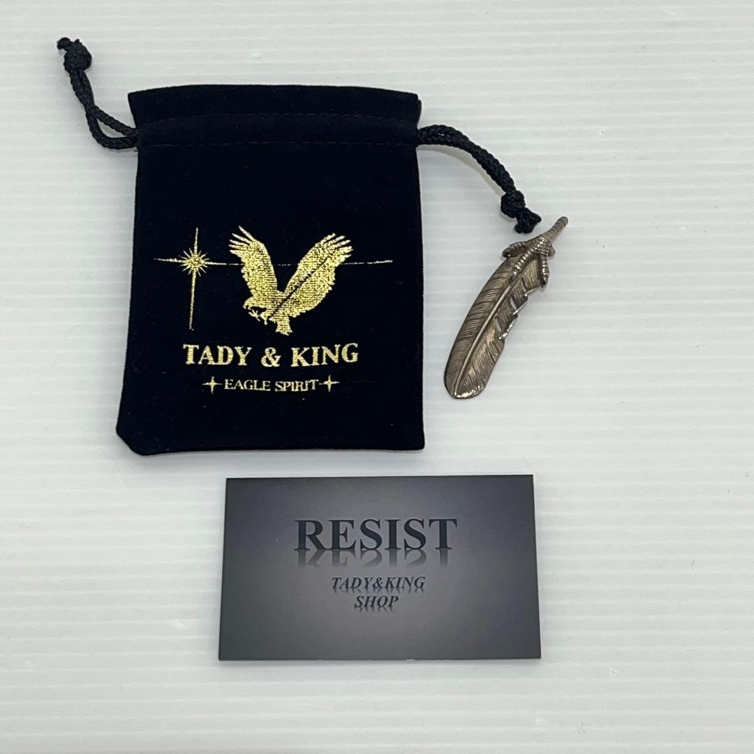 knmen165-0578 TADY&KING 爪SVフェザー ペンダントトップ