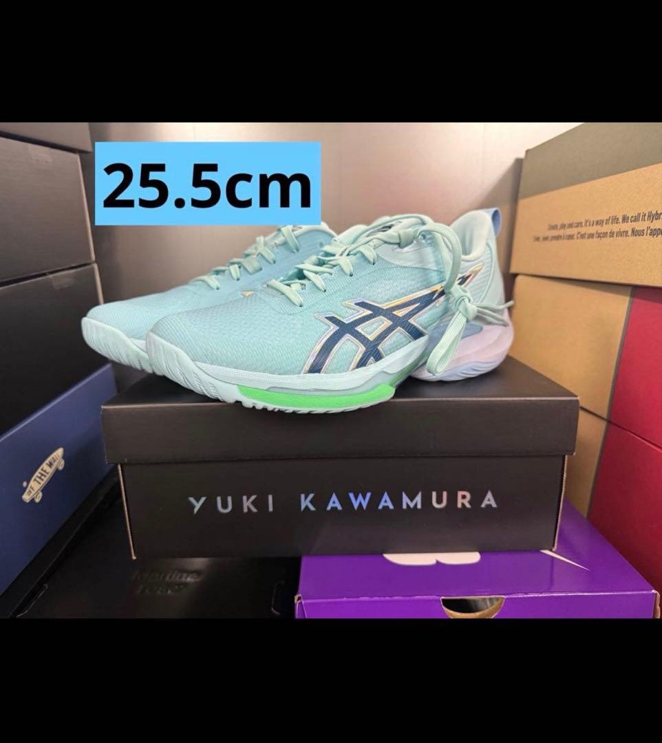 Asics Swiftace Yuki Clear Blue 河村勇輝 25.5 - メルカリ