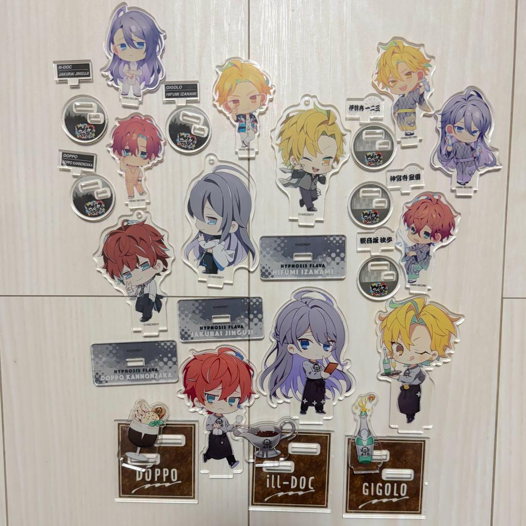 ヒプノシスマイク ヒプマイ アクスタ シンジュク 麻天狼 寂雷 一二三