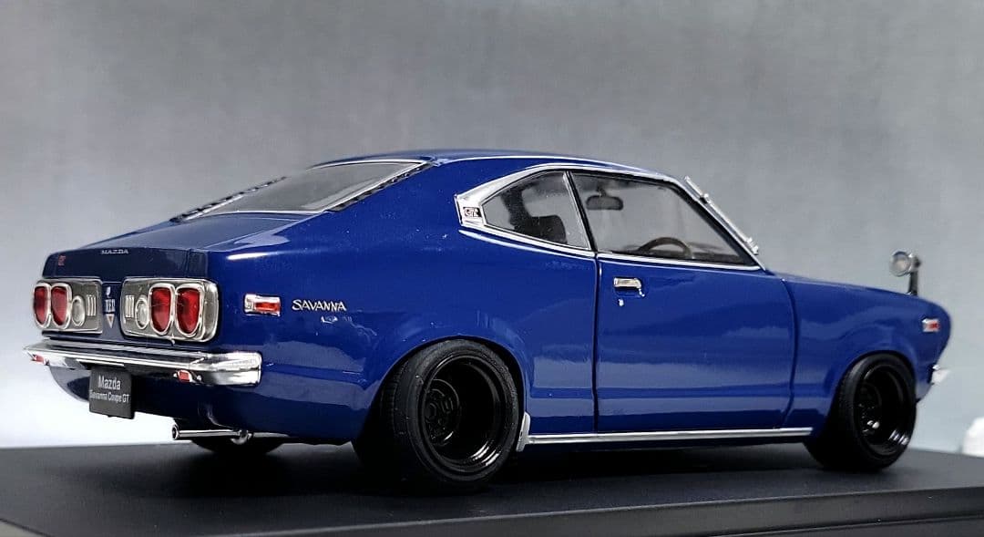 1/24　サバンナ　クーペ　GT　RX-3改　鉄っちん　深リム　ホイール