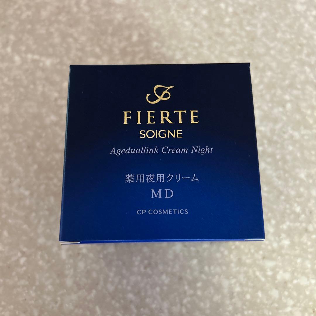 ソワーニュ FIERTE エイジデュアルリンク クリーム ナイト d MD 試してみた】ソワーニュ フィエルテ エイジデュアルリンク クリーム