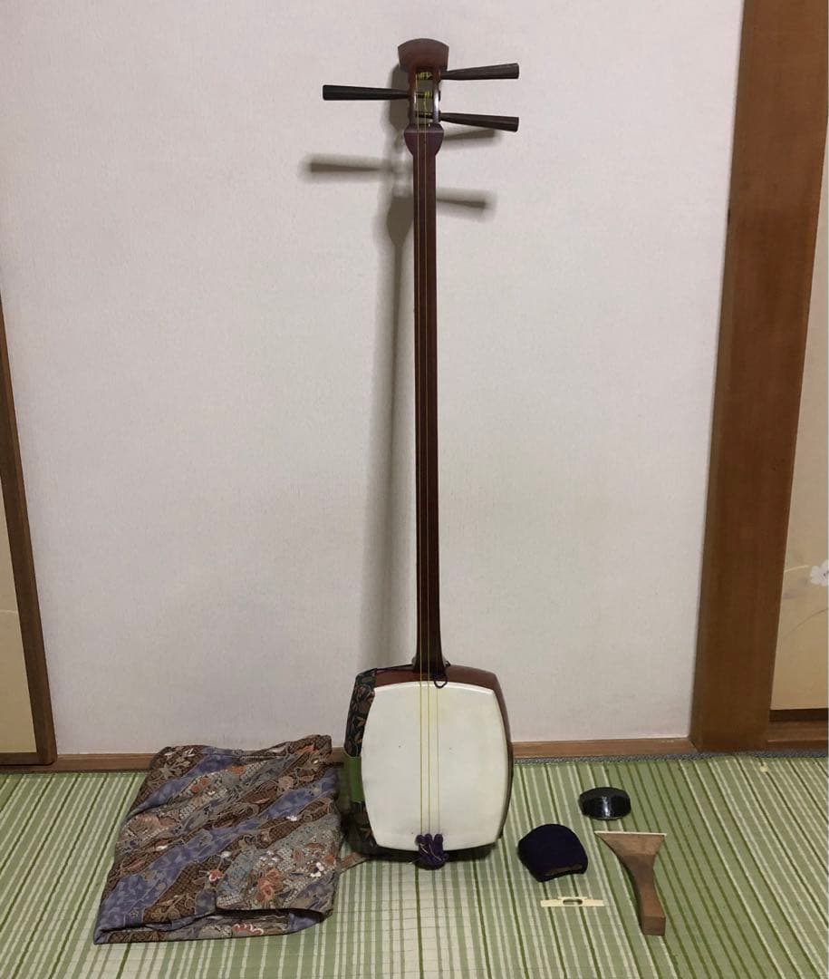 三味線　バチ　三弦駒　和楽器　弦楽器　細棹 三味線用・駒】こば式忍び駒（細棹・中棹・津軽三味線用） : 和楽器