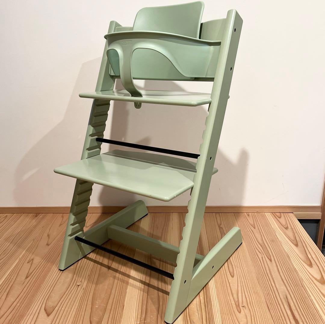 ストッケ トリップトラップ モスグリーン - メルカリ