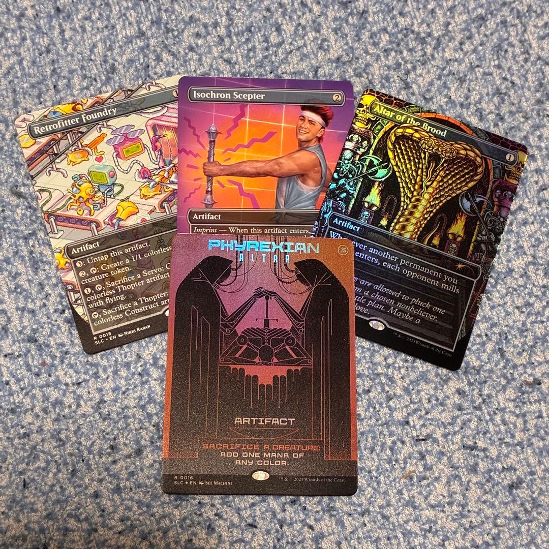 SL countdown ファイレクシアの供儀台 foil他3枚