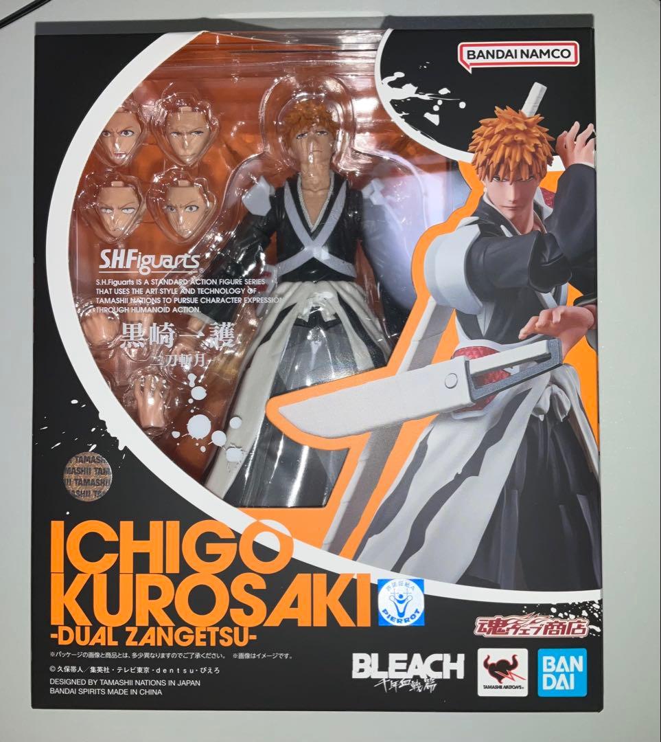 【中古品】S.H.Figuarts 黒崎一護 -二刀斬月-