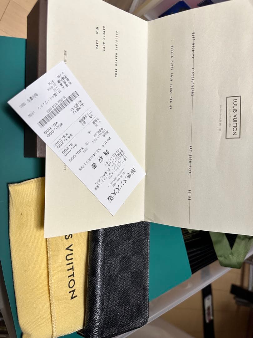 小物 LOUIS VUITTON ZIPPY COINPURSE DAM GR