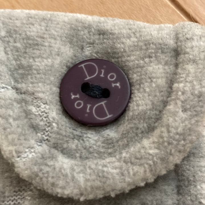 BABY】baby Dior 起毛 ロンパース 足付き 1M 未使用品