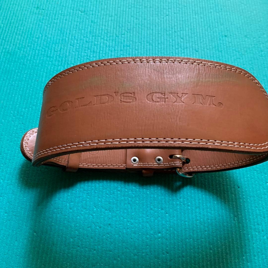 ゴールドジム プロレザーベルト Lサイズ - メルカリ