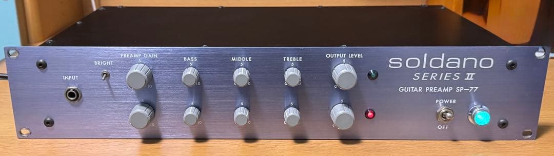 soldano ギタープリアンプ SP-77 SERIES II
