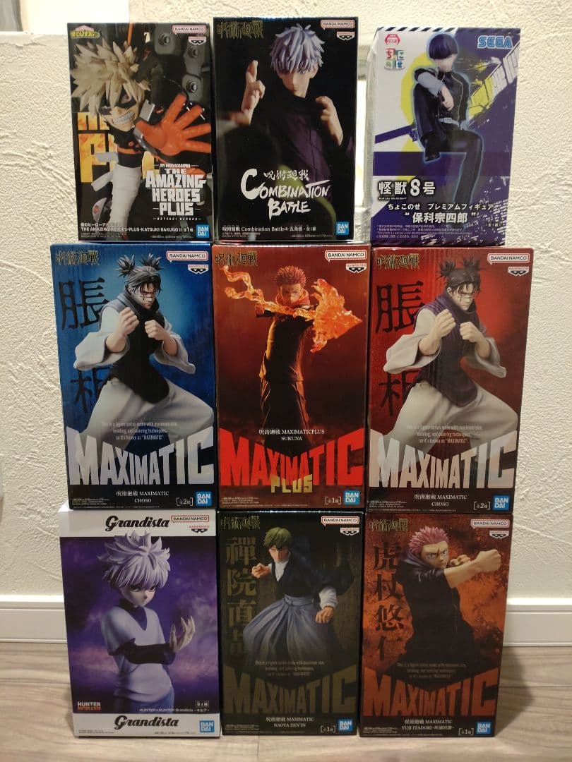 呪術廻戦フィギュア　宿儺　脹相maximatic　禪院直哉　キルア　爆豪　他