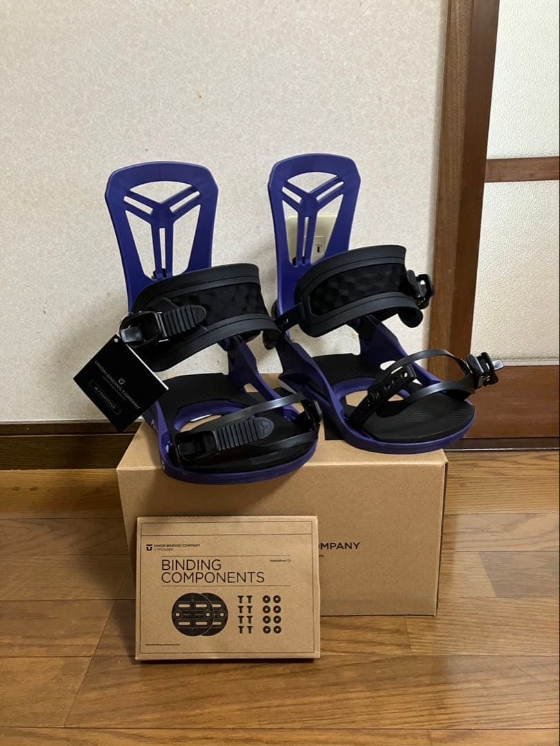 Union Binding Company スノーボードビンディング パープル