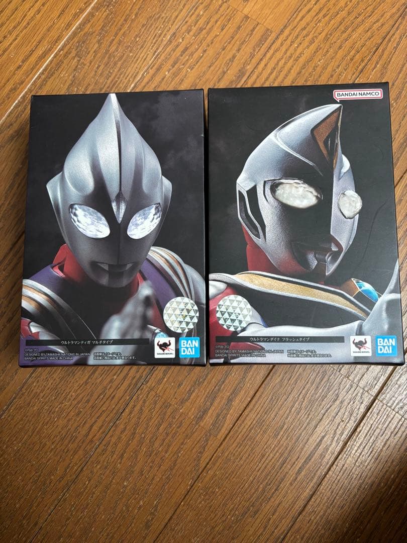 S.Hフィギュアーツ真骨彫製法 版ウルトラマンティガ ウルトラマンダイナ2セット