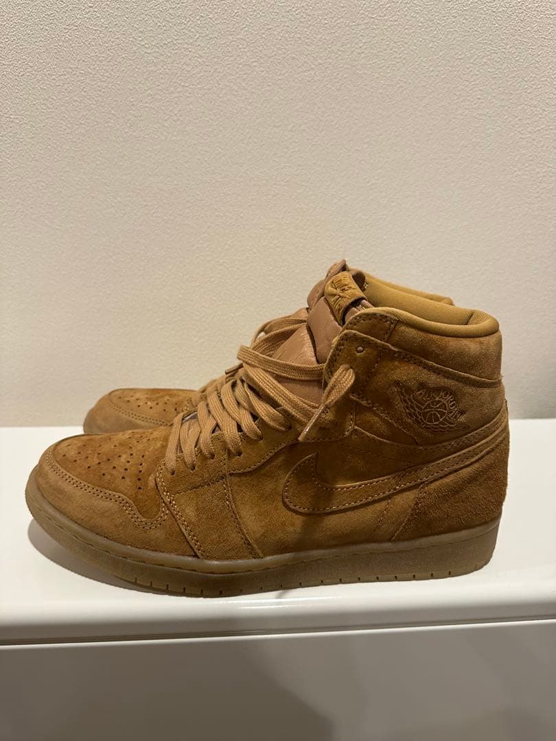 靴 Nike Air Jordan 1 Retro High \"Wheat\"