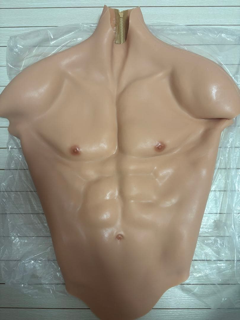 筋肉スーツ コスプレ シリコンスーツ ホワイト