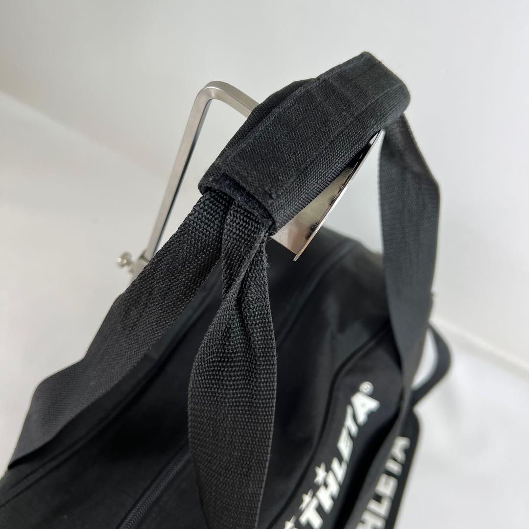 ATHLETA アスレタ ダッフルバッグ ボストンバッグ 2way ナイロン 黒