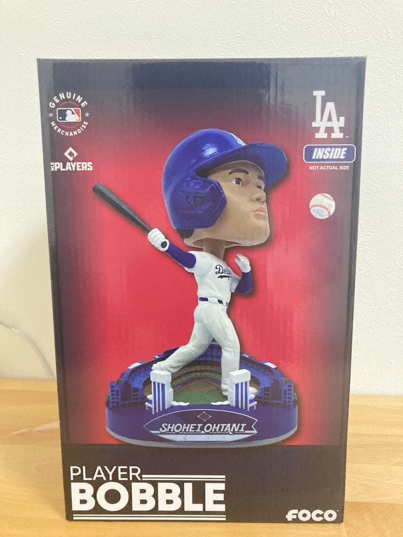 大谷翔平 ボブルヘッド MLB公式 ドジャース球場台座付 デビュー記念