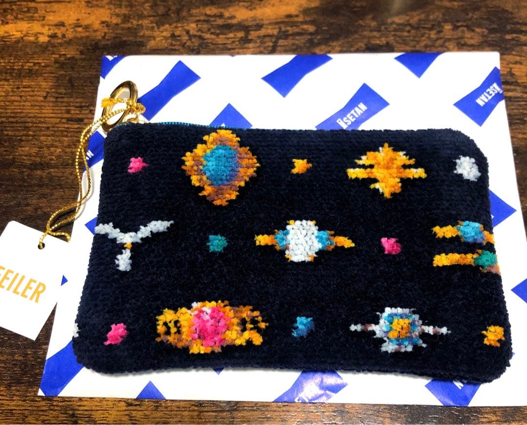 フェイラー FEILER♡シンス SINCE ポーチ フラットポーチ 百貨店 袋