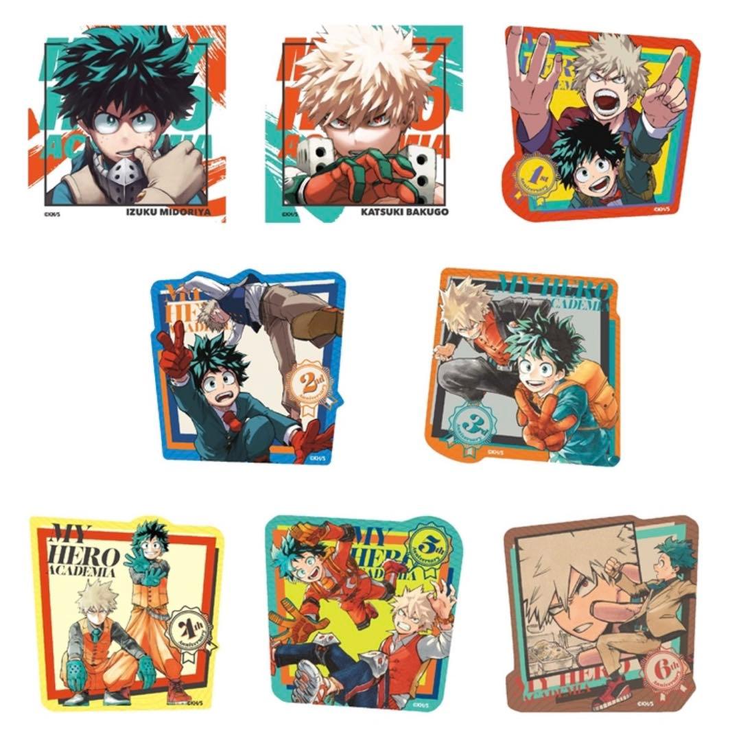 僕のヒーローアカデミア』アートステッカー －RIVALS－ 全種セット