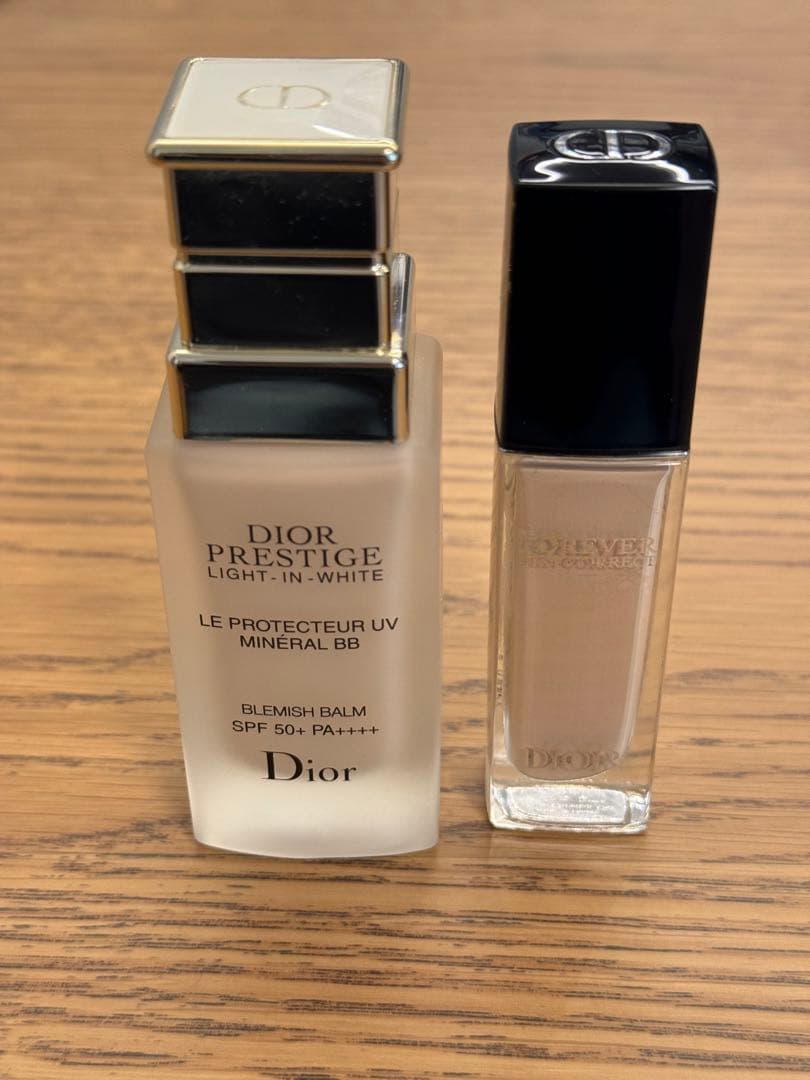 プレステージ UVミネラルBB おまけフォーエバー コンシーラー付き Diorのベースメイク プレステージ ホワイト ル プロテクター UV