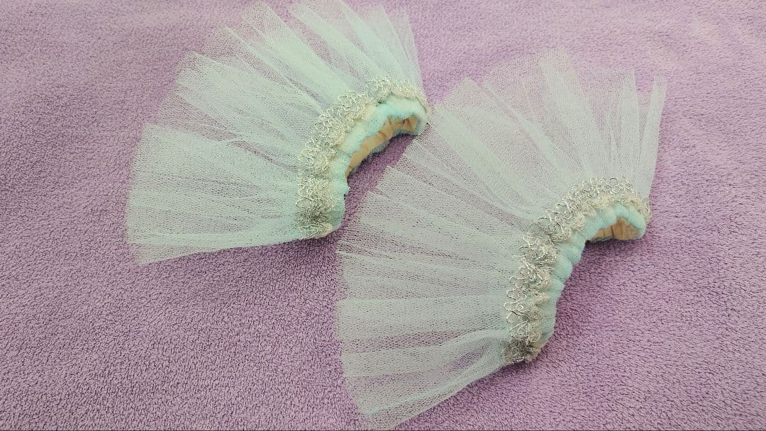 フロリナ、シルヴィア】 チャコット・バレエ衣裳 袖飾り付き・美品 6