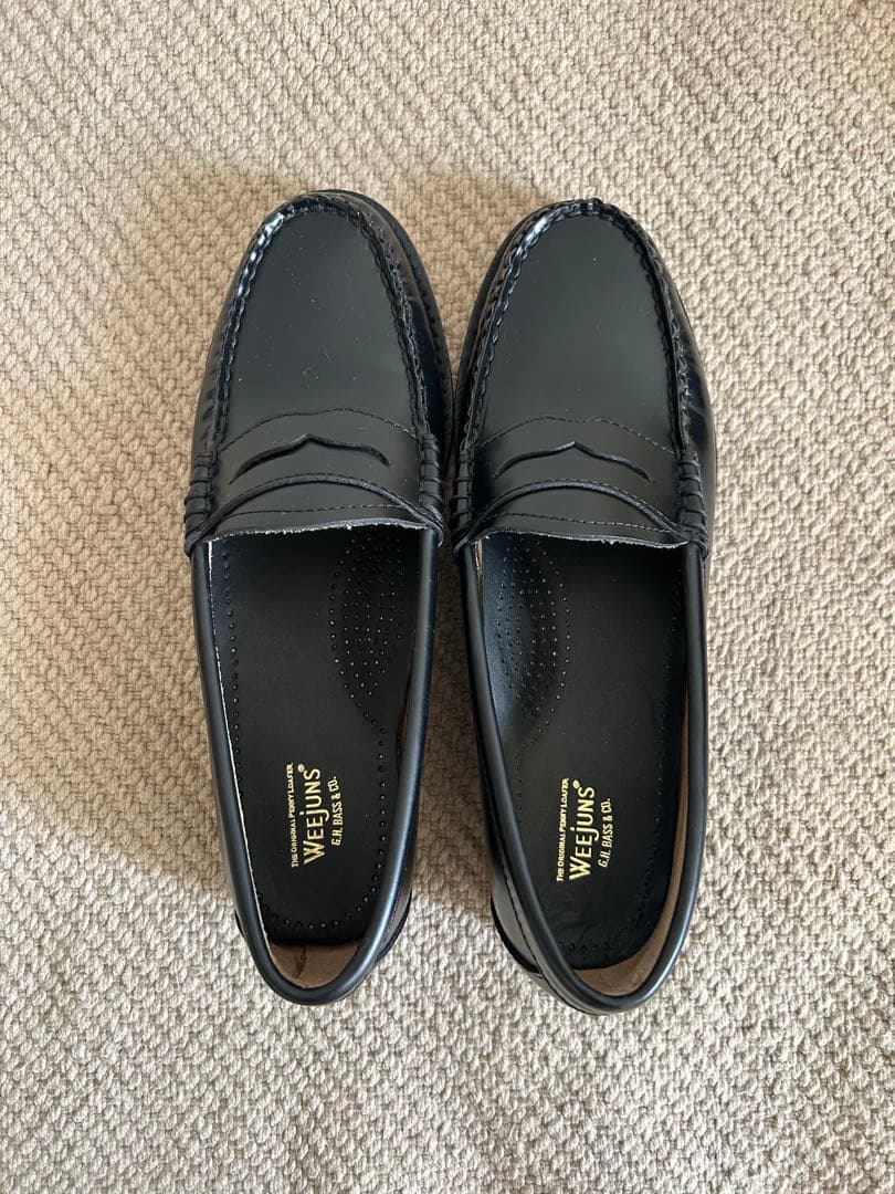 G.H.BASS WEejun WMN PENNY LOAFER ブラック