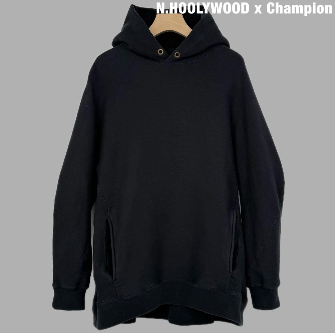 N.HOOLYWOOD x Champion リバースウィーブ パーカー XL