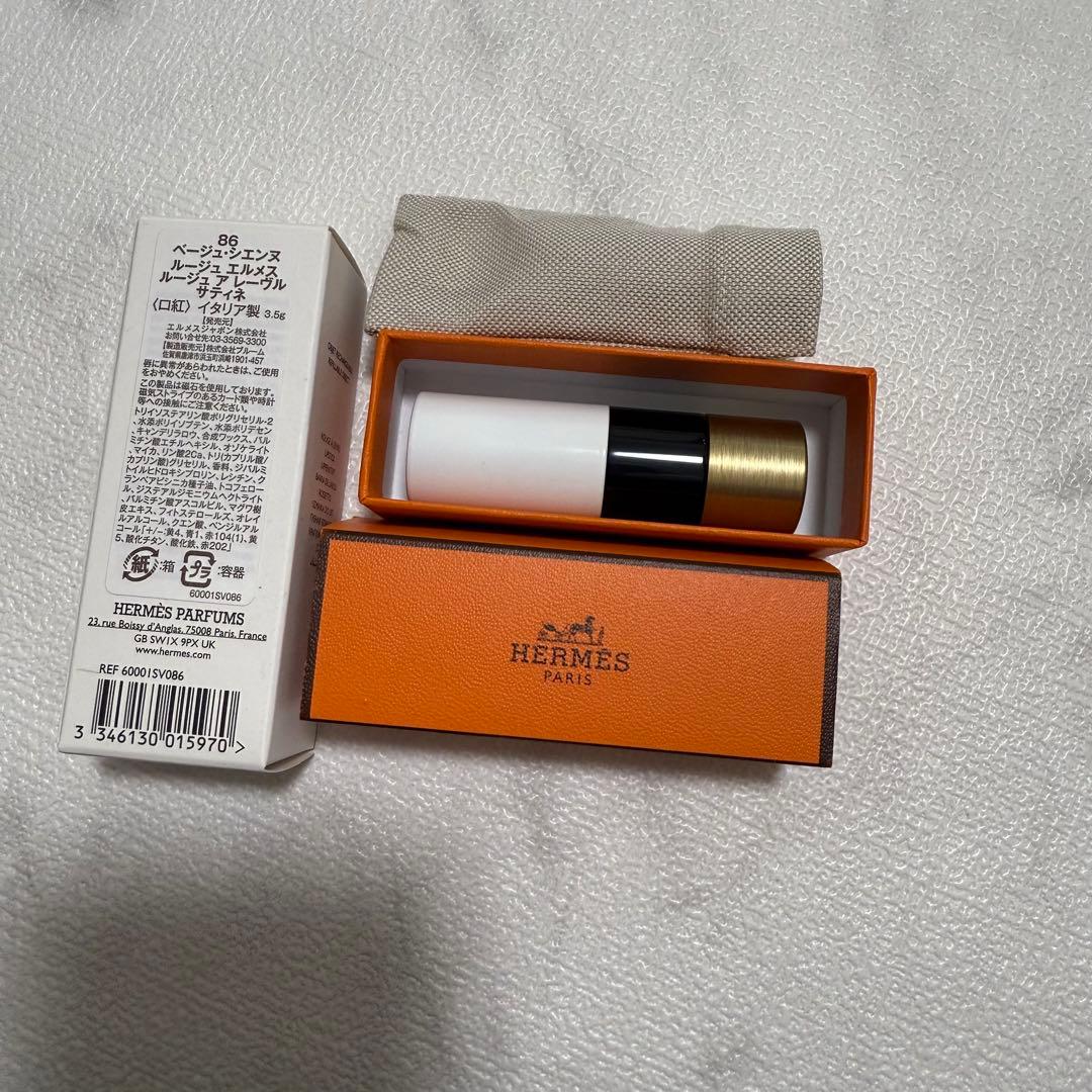 HERMES ルージュ・エルメス リップスティック サティネ 86 - メルカリ