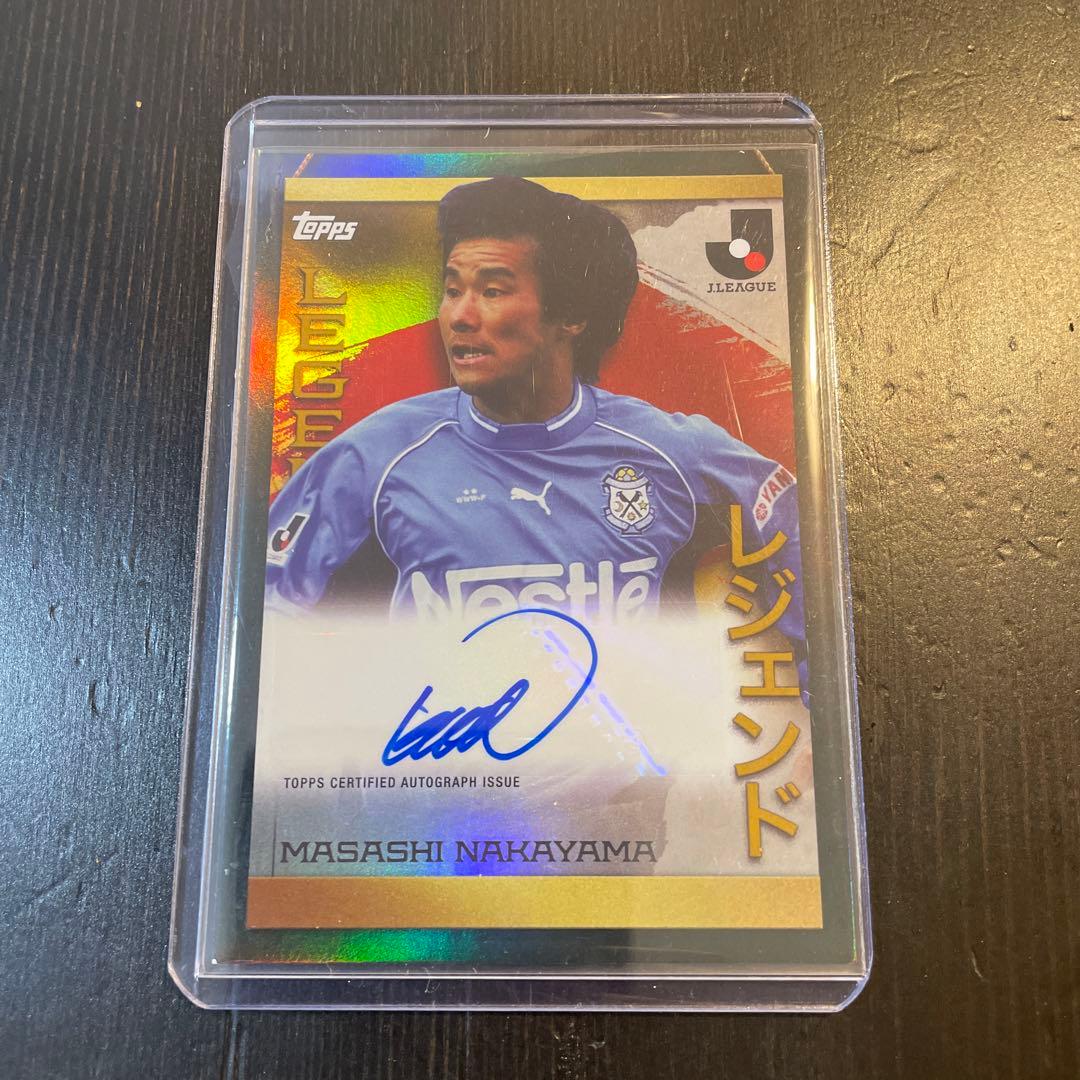 topps jリーグ　中山雅史　直筆サインカード　ジュビロ磐田 ミントモール / MINT 渋谷店 / TOPPS2024 J.LEAGUE DELUXE 中山雅史 25
