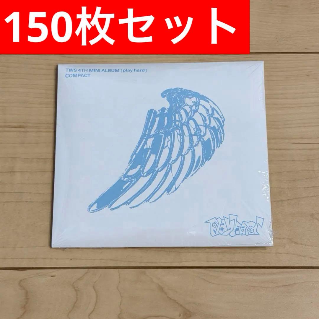 【新品未開封】TWS play hard Compact ver 150枚セット