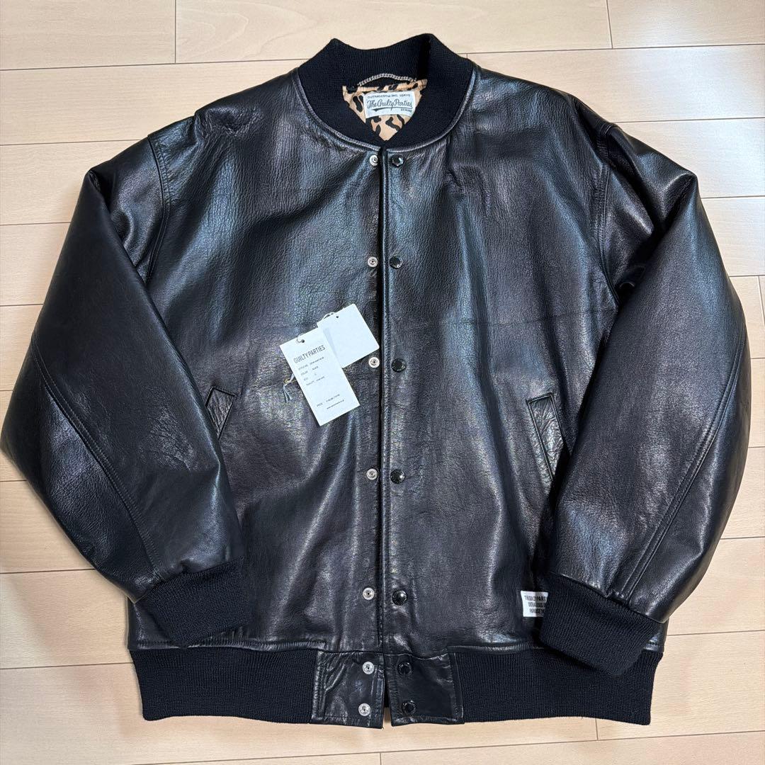 最終価格　2回使用ワコマリア　22FW-WMO-BL08 サイズL WACKO MARIA(ワコマリア) / LEATHER BOA JACKET | 公式通販・JACK in