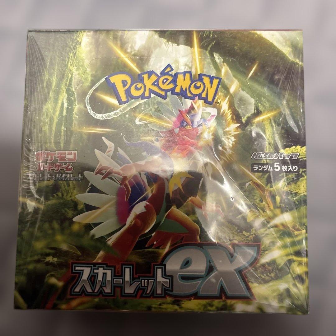 よ*よ様 ポケモンカード スカーレットEX 未開封　シュリンク付き