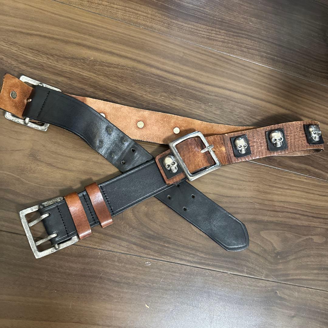 DSQUARED2 スカル ベルト