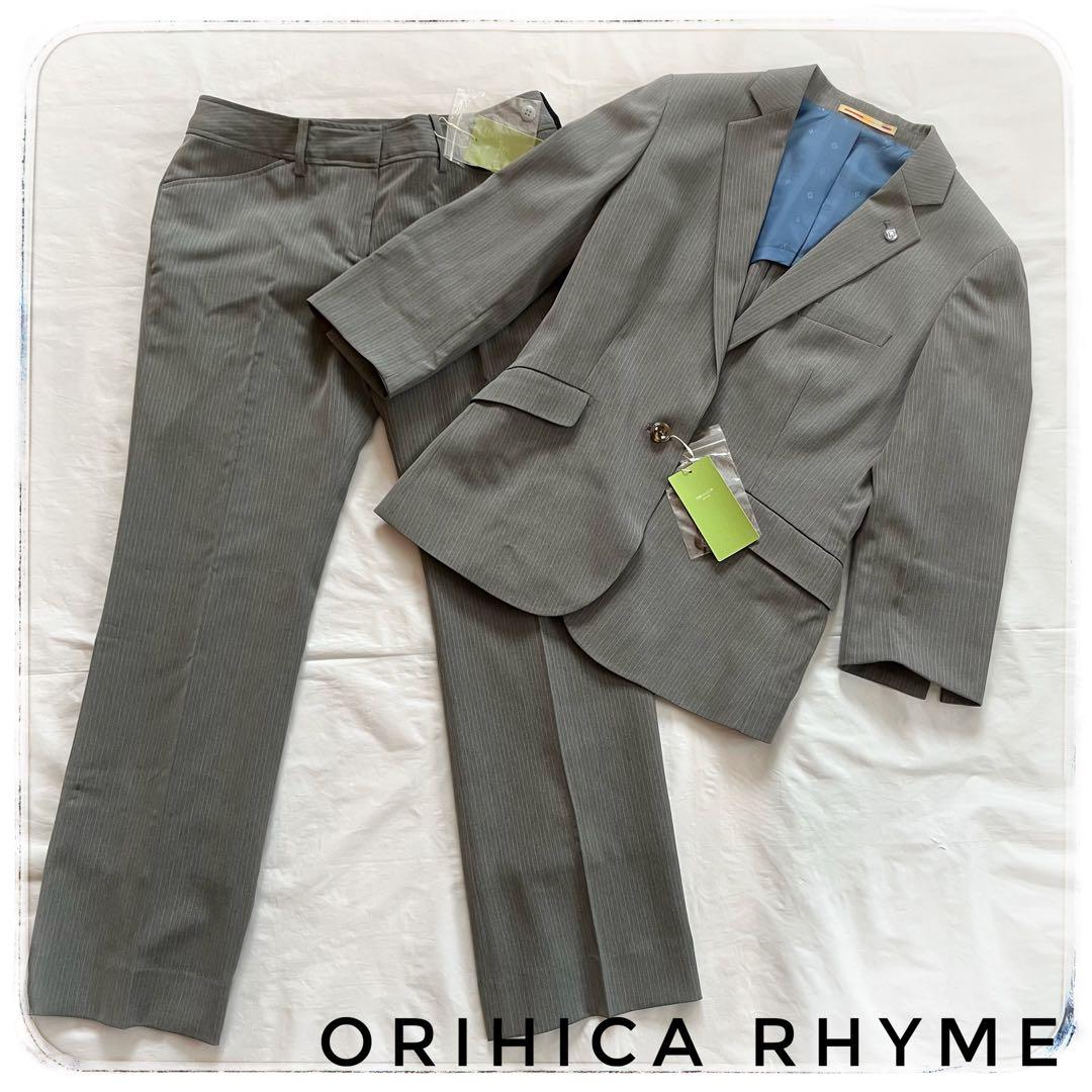 【新品未使用】オリヒカ　ビジネススーツ　パンツ　ストライプ　セットアップ