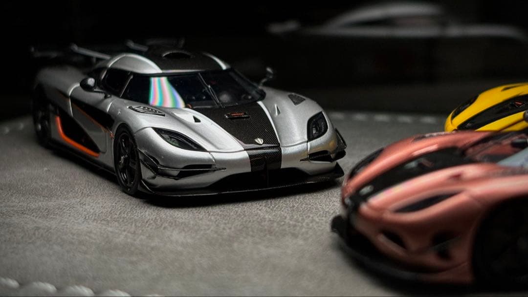 Gryning Model 1/64 ケーニグセグ　one:1 シルバー