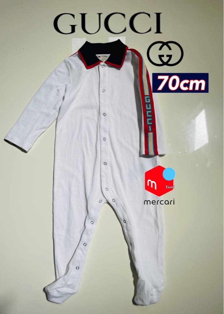 k + r=0k 様 GUCCI グッチ 足付きロンパース 9/12