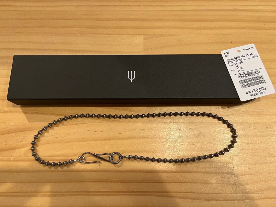 MASATO INOUE 5㎜ ホーガンビーズ ネックレス NL-HOGAN-5