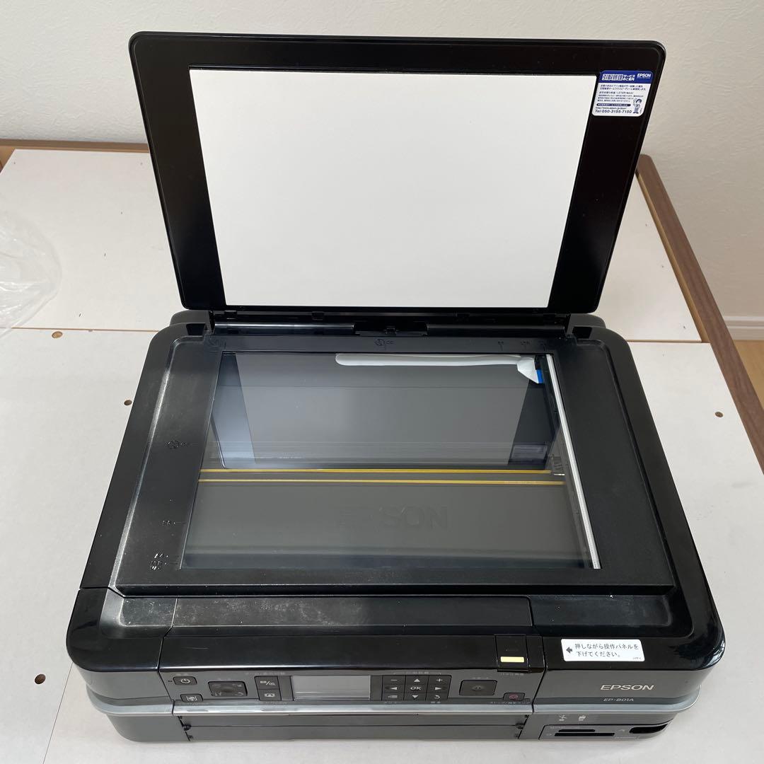 EPSON インクジェットプリンター EP-801A 中古品 - メルカリ
