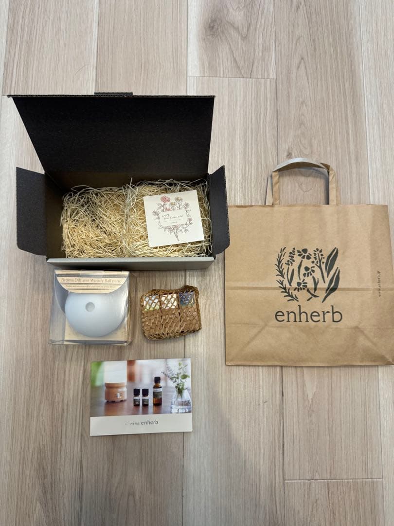 enherb アロマオイル ディフューザー