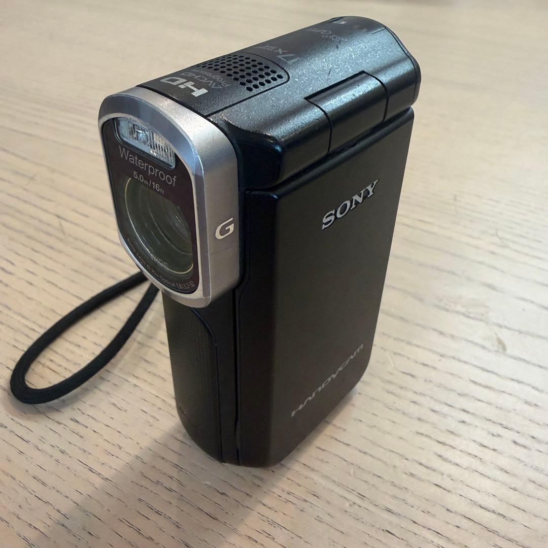 SONY 防水デジタルHDハンディカムHDR-GW77V バッテリー2個付
