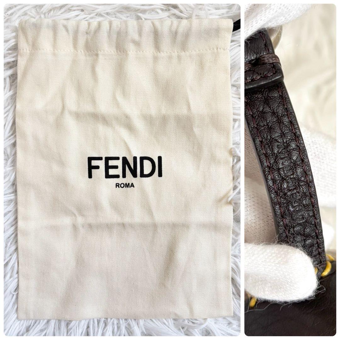 極美品・袋付】FENDI 野球ボール チャーム バックチャーム - メルカリ