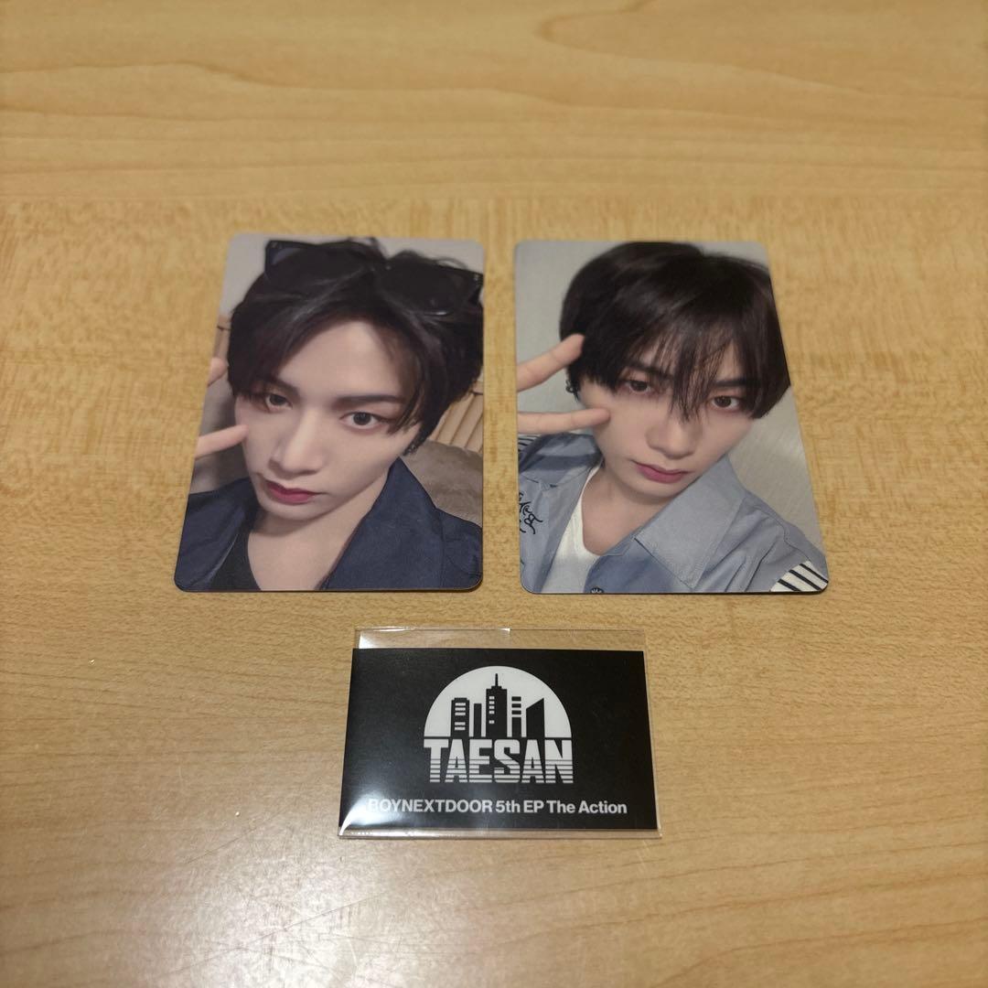 BOYNEXTDOOR テサン トレカ THE ACTION ユニバ - メルカリ