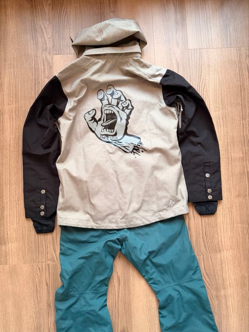 【美品】⭐️上下セット⭐️ AA スノーボードウェア　サンタクルズ