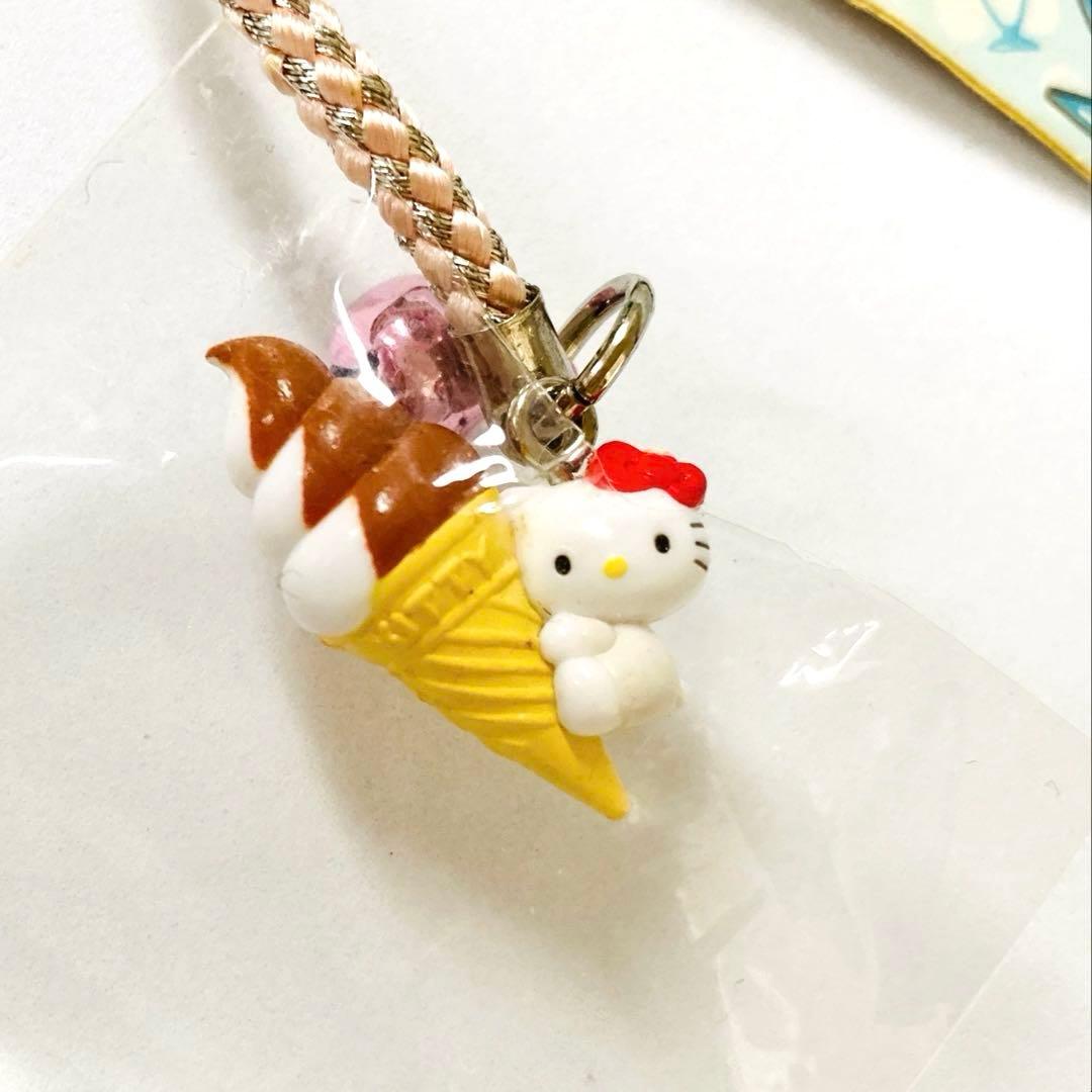 ご当地キティ ソフトクリーム ツインソフト 根付け レア - メルカリ