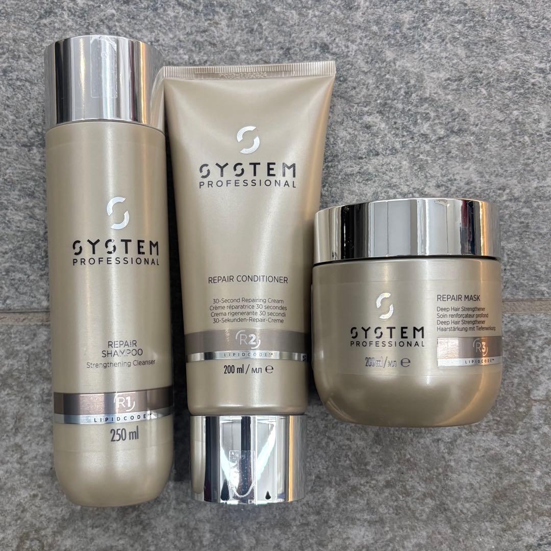 ウエラ　システム　リペアシャンプー・コンディショナー・マスクセット